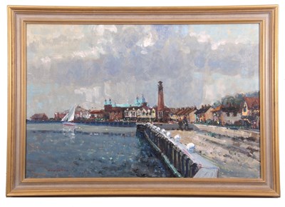 Lot 471 - Geoffrey Chatten (b.1938), "Riverside...