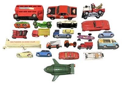 Lot 332 - A nixed lot of various platic, die-cast and...
