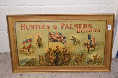 Lot 251 - Huntley & Palmers Biscuits advertising board...