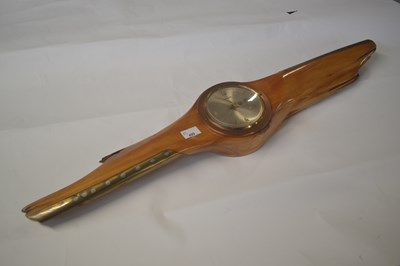 Lot 499 - A novelty wall clock formed from a fragment of...