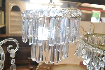 Lot 540 - A small early 20th Century two tier circular...