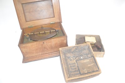 Lot 528A - A 19th Century music box Symphonion, no makers...