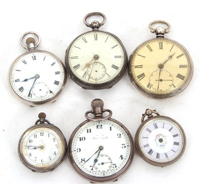 Lot 289 - Mixed Lot: To include three silver cased...