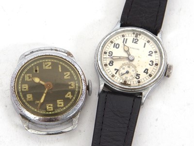 Lot 326 - Mixed Lot: Two military wristwatches, one...