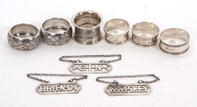 Lot 242 - Mixed Lot: A pair of late Victorian silver...