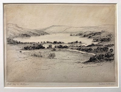 Lot 4 - Henry Jackson Simpson (1893-1963) 'Loch Tay in...
