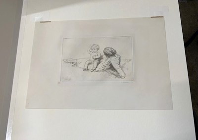 Lot 7 - James Henry Dowd (1883-1956), 'Mother and...