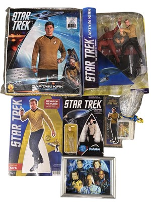 Lot 41 - A mixed lot of various Star Trek memorabilia,...