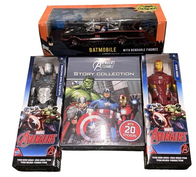 Lot 56 - A collection of various boxed superhero...