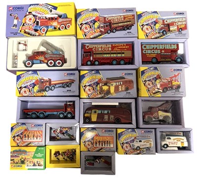 Lot 249 - A collection of boxed Corgi Chipperfield...