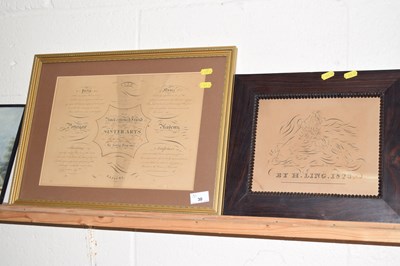 Lot 30 - Henry Ling - A frames text The Description of...