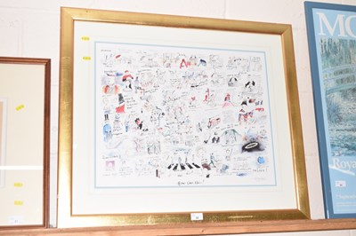 Lot 32 - Tim Bulmer, How Time Flies, historical satire...
