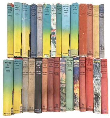 Lot 835 - ONE BOX: Assorted Captain W E Johns BIGGLES...