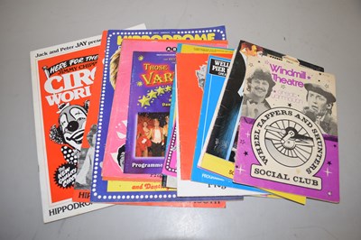 Lot 59 - A box of vintage Theatre programs to include...