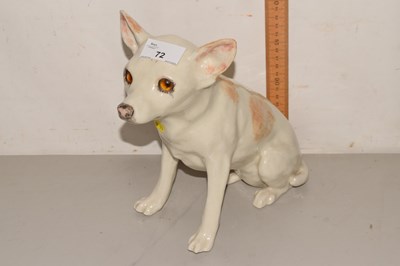 Lot 72 - A Winstanley model of a Chihuahua