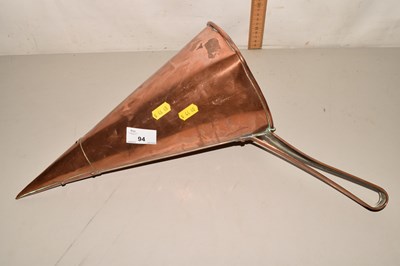 Lot 94 - Copper ale warmer
