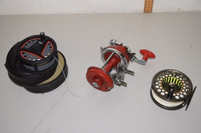 Lot 97 - A group of three assorted fishing reels
