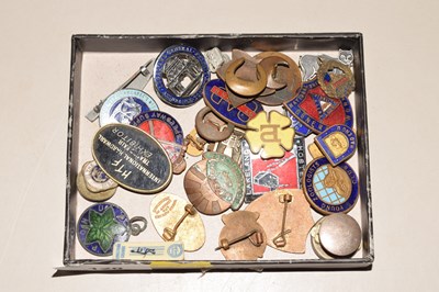 Lot 120 - Box of various assorted pin badges