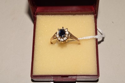 Lot 122A - Elizabeth Duke yellow metal ladies ring