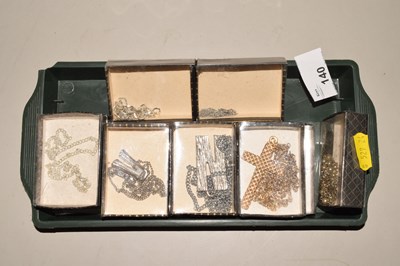 Lot 140 - A collection of various modern necklaces