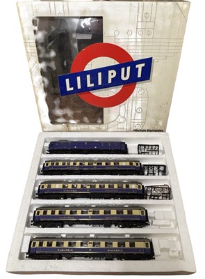 Lot 21 - A boxed Liliput (Bachmann) H0 gauge Rheincold...