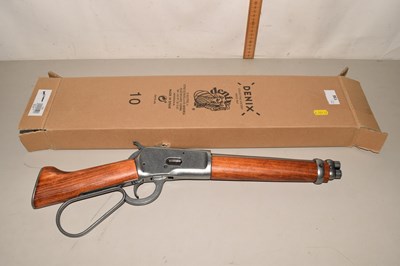 Lot 156 - A reproduction display Mares Leg rifle