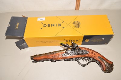 Lot 159 - A Denix reproduction Napoleon pistol
