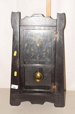 Lot 168 - A late 19th Century American mantel clock in...
