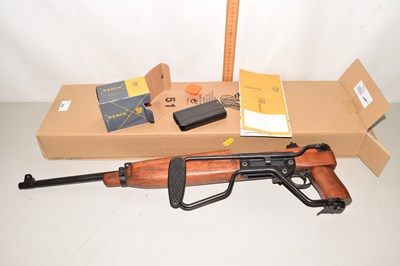 Lot 208 - A Denix reproduction M1 A1 USA carbine