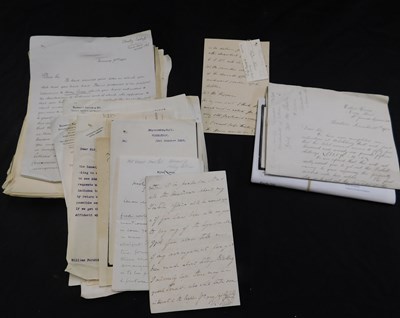 Lot 388 - Packet: good quantity correspondence circa...