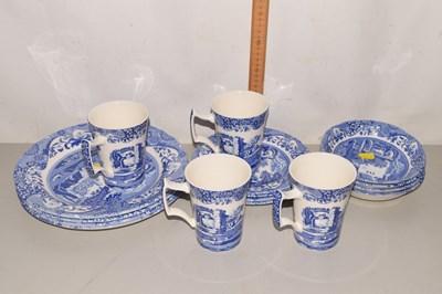 Lot 212 - A quantity of Spode blue Italian table wares