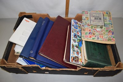 Lot 214 - Collection of world stamps housed in various...
