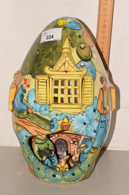 Lot 224 - A Derek Fowler Pottery novelty rabbit house