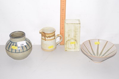 Lot 228 - Mixed Lot: Cairn Pottery vase together with...