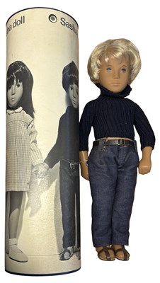 Lot 496 - A vintage Sasha 'Gregor' doll in original tube