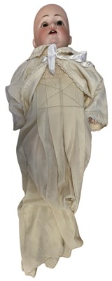 Lot 487 - A Max Handwerk bisque head baby doll,  with...