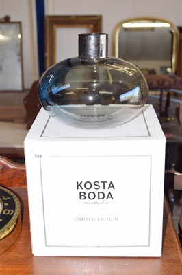 Lot 359 - A Kosta Boda Swedish glass vase