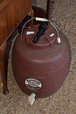 Lot 362 - A home brewing barrel