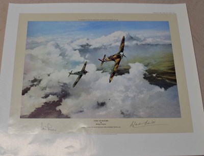 Lot 249 - Group of limited edition aviation prints by...
