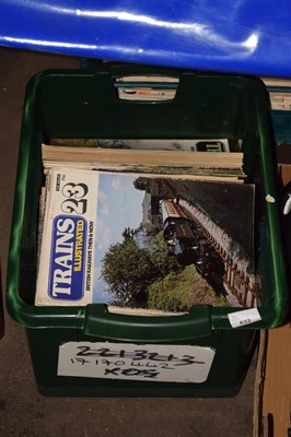Lot 639 - Quantity of Trains Illustrated magazines