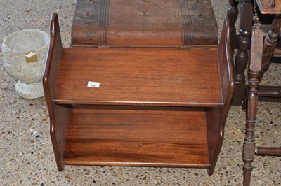 Lot 386 - A hardwood wall shelf