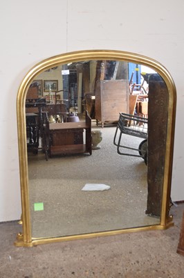 Lot 401 - Two similar 20th Century overmantel mirrors