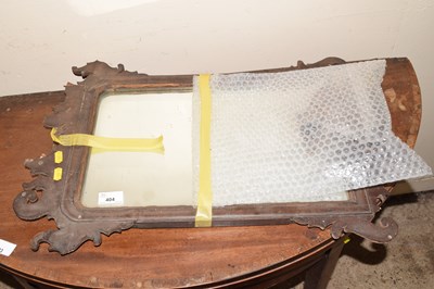 Lot 404 - A Georgian fretwork framed wall mirror, for...