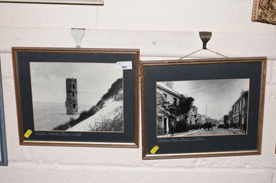 Lot 305 - Two framed photographic prints Stalham High...
