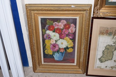 Lot 311 - A 20th Century still life study of a vase of...