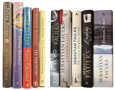 Lot 863 - ONE BOX: Inscribed first hardbacks, Julian...