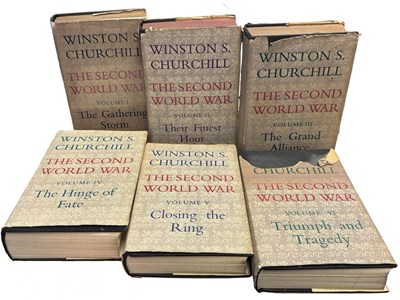 Lot 162 - WINSTON CHURCHILL: THE SECOND WORLD WAR, 6...