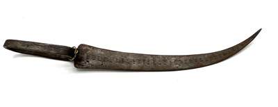 Lot 117 - Indo persian Bichuwa dagger with decorative...