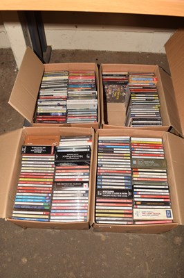 Lot 747 - Four boxes of CD's