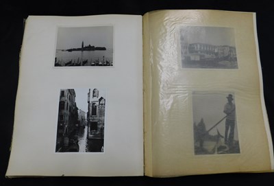 Lot 544 - Two photo albums with 400 assorted photos,...